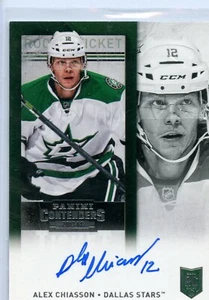 2013-14 Panini Contenders #257A Alex Chiasson AU SP2 RC - Bild 1 von 2