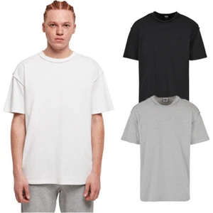 Urban Classics Oversized Inside Out Tee Men's T-Shirt Reverse Oversize Men - Picture 1 of 16