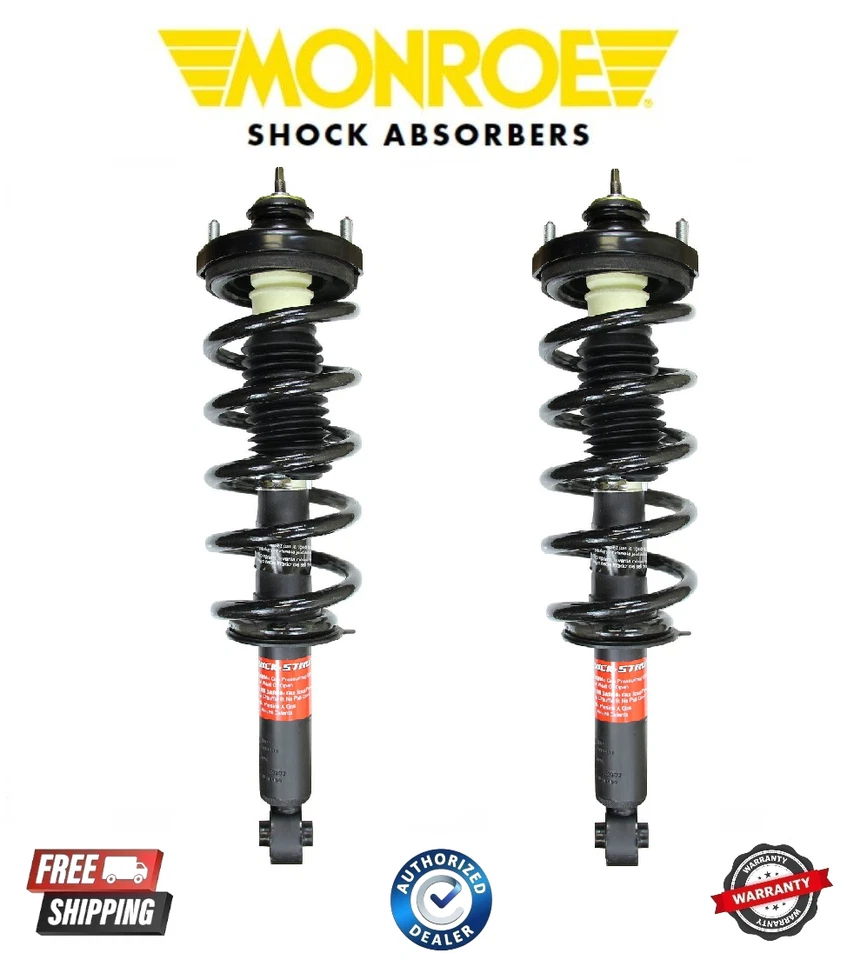 2 puntales de suspensión trasera y resorte helicoidal-puntal rápido para Dodge Journey 11-19 AWD Foto 1 de 1