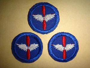 Lot Of 3 US Army AVIATION Corps Mini Patches - Picture 1 of 3