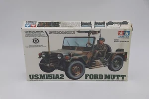 Tamiya 35123 U.S. M151A2 Ford Mutt Model Kit nuovo sigillato RARO scatola variante 1/35 - Foto 1 di 6