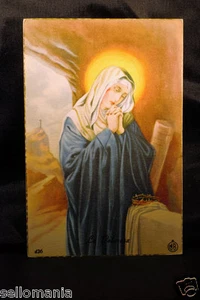 ANTIGUA POSTAL DE LA DOLOROSA OLD OUR LADY OF SORROWS POSTCARD HOLY CARD CC0001 - Foto 1 di 1