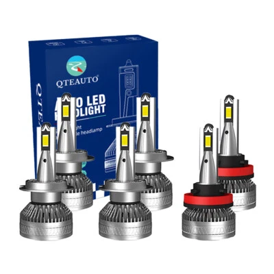 Farol de neblina LED H7 H8/H9/H11 feixe alto baixo para 2007-2018 Freightliner Sprinter 3500 - Imagem 1 de 4