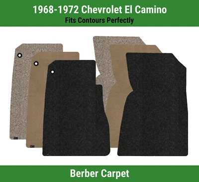 Alfombrillas de primera fila Lloyd Berber para Chevrolet El Camino 1968-1972  Foto 1 de 4