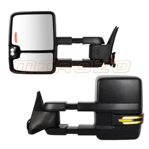 2x Espejos retrovisores eléctricos térmicos texturizados para Chevy Silverado Sierra 1988-1998 - Imagen 1 de 10