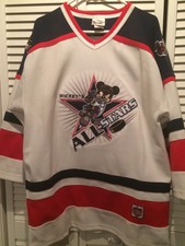 Vintage Mickey Mouse Walt Disney World All Star 90s Hockey Jersey Shirt M