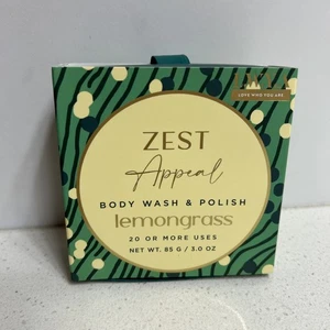 LWYA von Kim Gravel Zest Appeal Zitronengras 3 Oz. Duschgel und Politur - Bild 1 von 3
