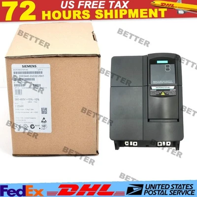 New Siemens 6SE6 440-2UC22-2BA1 6SE6440-2UC22-2BA1 MICROMASTER440 without filter - Image 1 of 4