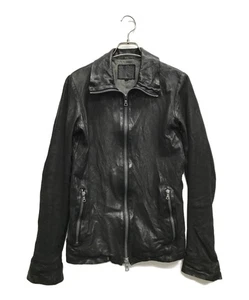 ISAMU KATAYAMA BACKLASH leather jacket Size: XS Black Men -211383 - Picture 1 of 6