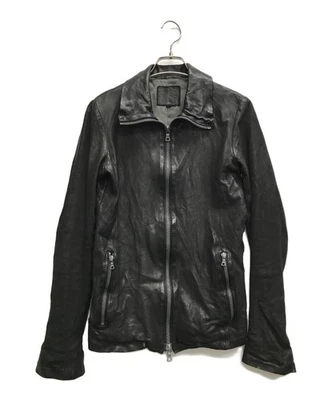 ISAMU KATAYAMA BACKLASH leather jacket Size: XS Black Men -211383 - Image 1 of 4