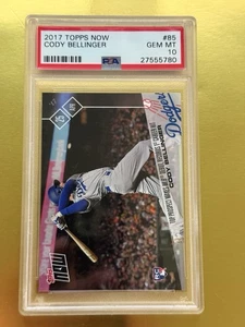 2017 Topps NOW Cody Bellinger RC #85 LA Dodgers PSA 10 - Picture 1 of 1