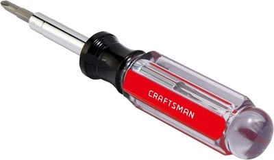 Craftsman Screwdriver Multi-Bit Set 6 in 1 Acetate Handle CMHT66052 - Image 1 of 4