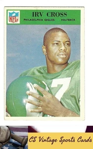 1966 Philadelphia #136 Irv Cross - Picture 1 of 2