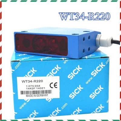 1PCS NEW SICK WT34-R220 Photoelectric Proximity Sensor fast delivery in box - Image 1 of 4