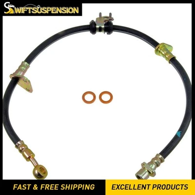 Manguera hidráulica de freno delantero izquierdo Dorman para Honda Civic 1989 1990 Foto 1 de 3