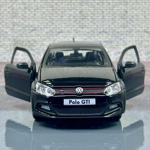 Volkswagen Polo GTI MK5 – 1:24 Scale Diecast Model Car Black (Bburago) - Picture 1 of 13