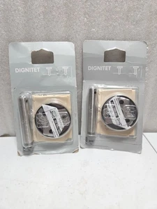 (2) IKEA Dignitet Apparecchio di Supporto Acciaio Inox NUOVO 400 780 30 - Foto 1 di 4