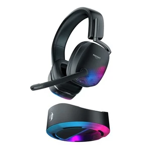 ROCCAT Syn Max Air Bluetooth In-Ear-Kopfhörer mit Dockingstation, Schwarz - Photo 1/14
