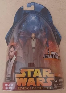 Star Wars Venganza de los Sith 2005 Obi-Wan Kenobi con equipo de piloto B12 - Imagen 1 de 2