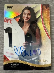 Arianna Celeste 2018 Cromo 5/5 Auto Tier One UFC - 1056 - Foto 1 di 2