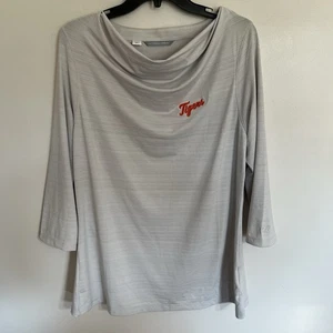 Damenhemd Cutter And Buck bestickt Detroit Tigers Größe XL 3/4 Arm - Bild 1 von 11