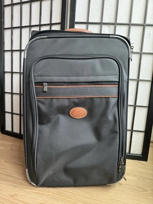 Equipaje de mano Longchamp Boxford tamaño 55 cm/medio en negro/marrón Foto 1 de 4