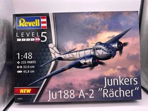 2020 Revell 1/48 Level 5 Junkers Ju188 A-2 Racher 03855 Sealed Bags DS - Picture 1 of 7