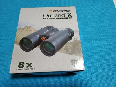 Celestron Outland X  8 X42 Waterproof & Fogproof Binoculars w/8X Magnification - Image 1 of 4