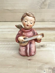 Serenata Angelo di Natale Vintage 3" Hummel Goebel TMK4 W Germania 1957 # 214D - Foto 1 di 6