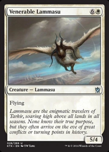 Venerable Lammasu - Khans of Tarkir #028/269 MTG Magic The Gathering - Image 1 of 1