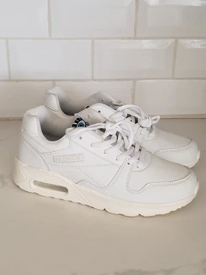 White Wedge Tenis Shoes Korean Fashion. Size 39 (7.5 american) - Image 1 of 4