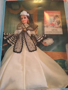 4 Barbie Vom Winde verweht Puppen Scarlett O'Hara Clark Gable Konvolut 4 Puppen  - Bild 1 von 19