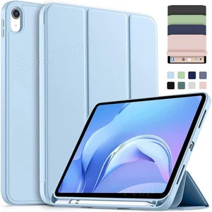 Tasche Hülle mit Stifthalter für iPad A16 11 10 9 8 7 6 5th Air 13 Pro 11 Mini - Bild 1 von 72