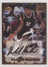 1999 Collector's Edge Rage Pro Signatures Richard Hamilton #RR-20 Rookie Auto RC