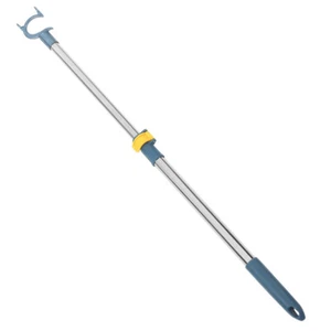 Household Telescopic Clothes Pole Clothesline Reach Pole Retractable Clothes - Picture 1 of 12