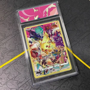 Pikachu 160/159 - Corona Zenith - SIN TARJETA - Etiqueta + Losa Vitrina Solo - Imagen 1 de 3
