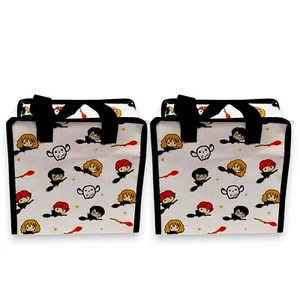 Harry Potter süße Chibi Zauberer Motto Brotzeittasche Thermo Tasche mit magischem Design - Bild 1 von 12