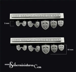 Scibor Miniatures Thor Small Shields (14) New - Picture 1 of 1