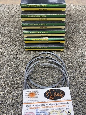 CONTINENTAL 639577A3, 639577, RING SET STD STEEL BARREL  IO-520, TSIO-520 SERIES - image 1 of 2