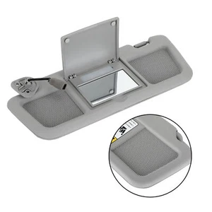 Sun Visor Driver Left Side Gray FE88-69-320B-77 For Mazda RX-8 2004-2011 D1 - Picture 1 of 9