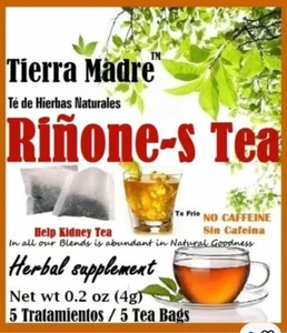 Tierra Madre ,Riñone-s Tea, kidney Relief Tea (10 tea bags) - Picture 1 of 1