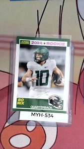 BO NIX 2024 SCORE #9 PURPLE FOIL (RC) - Picture 1 of 2