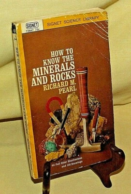 HOW TO KNOW THE MINERALS ROCKS RICHARD PEARL SIGNET SCIENCE PB T2647 9TH 1955. - Image 1 of 4