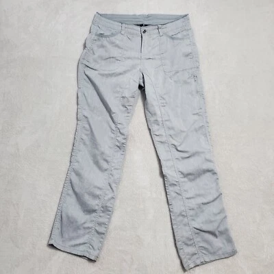 Kuhl Pants Womens 10 Regular Gray Cotton Blend Hiking Outdoor Gorpcore FLAW - Image 1 of 4