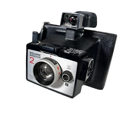 Vintage Polaroid Land Camera Square Shooter 2 Type 88 Film 1972 Untested w/ Box - Image 1 of 4