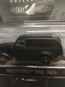 1:64 Greenlight 1939 Chevrolet Panel Truck / Black Bandit - Picture 1 of 3