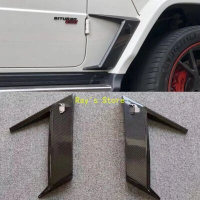 Dry Carbon Fiber Fornt Fended Vent Side Cover For Mercedes Benz G Wagon W464 G63 - Image 1 of 4