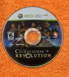 Sid Meier’s Civilization Revolution Xbox 360 Game Disc Only Resurfaced Tested - Picture 1 of 1