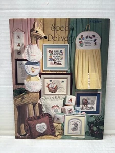 Special Delivery Stoney Creek 27 Baby Newborn Cross Stitch Needlework Patterns - Picture 1 of 4