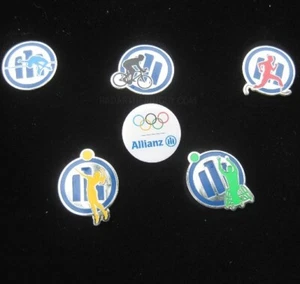 2020 Tokyo Summer Olympic Paralympic Allianz 6 Pin Set - Picture 1 of 1